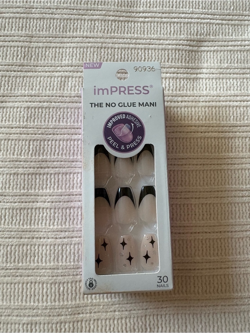 Impress For the Night Clear Press-On Nails - 30 Pack